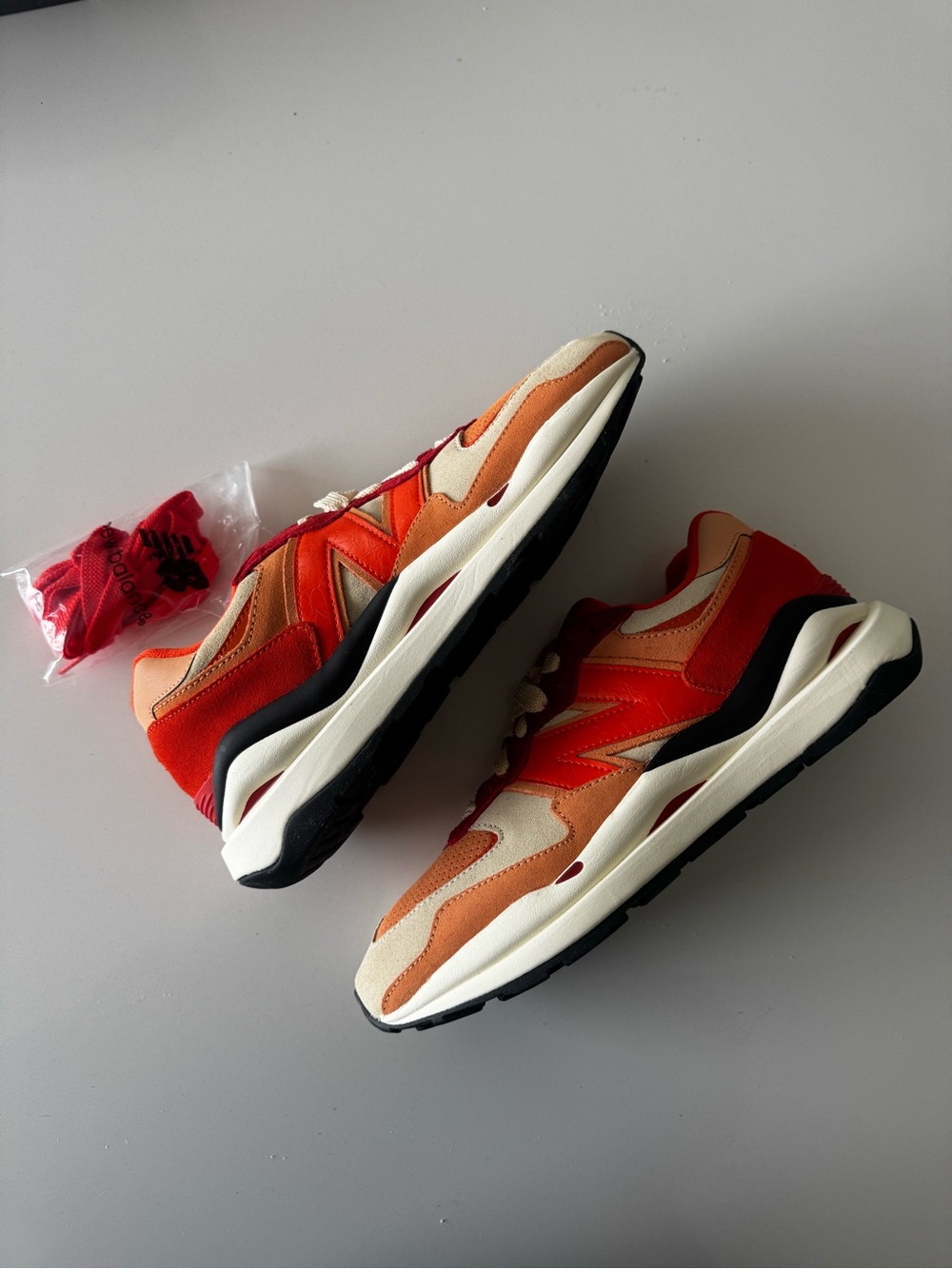 Concepts x New Balance Men’s Sneakers in Orange and Beige